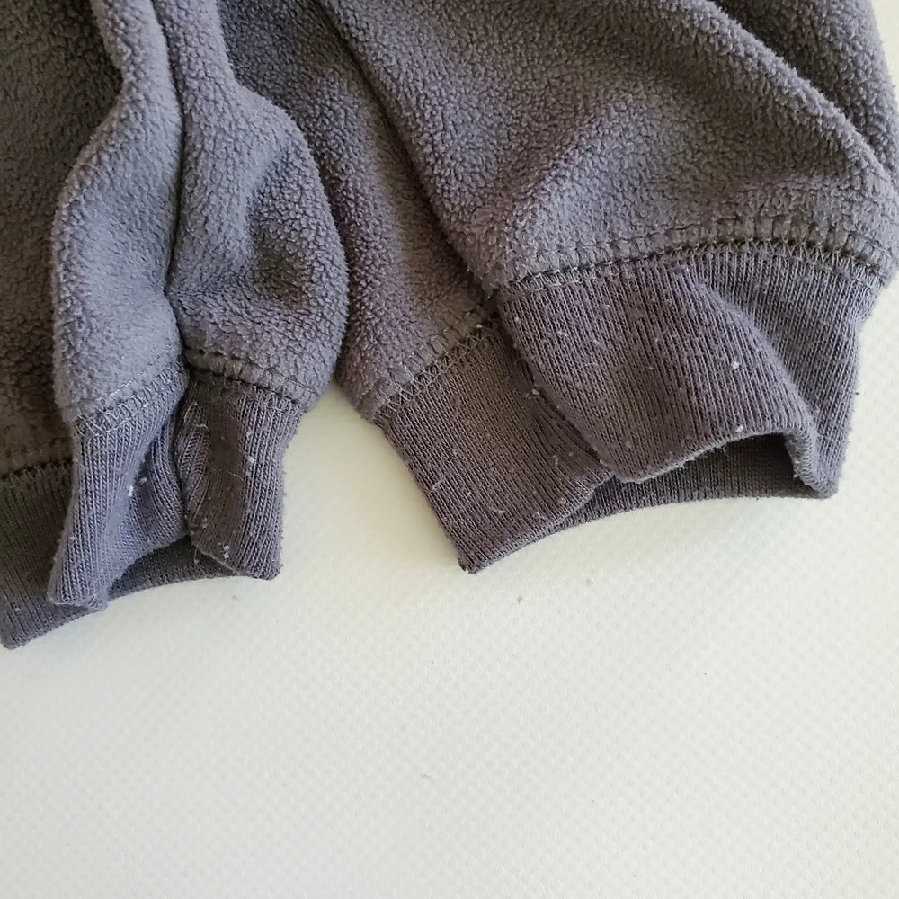 K1149 * Child of Mine 2pc Set - Jacket & Sweatpants Yellow Gray Size 12M